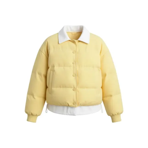 STGX Желтый Женские пуховики