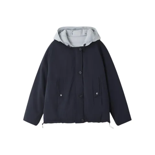 XWI Темно-синий Синий Женский Пух