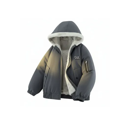 Double Dealer Хлопковый пуховик Унисекс