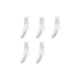 [5 пар] Белый