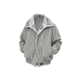 Серый Волчий Король (Хлопковый пуховик)