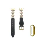 [Black Gold + Одиночная строка вырез золотой ромб корпус]