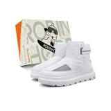 Белый с флисовой подкладкой