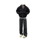 Темно-серый с флисовой подкладкой