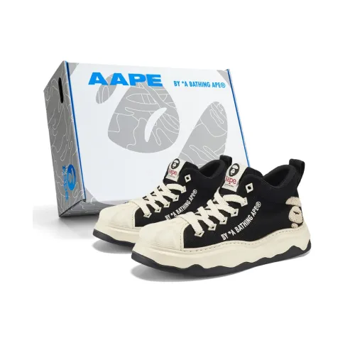 Aape Амортизация Покрытие Устойчивое к истиранию Высокие Кроссовки для скейтбординга Мужские