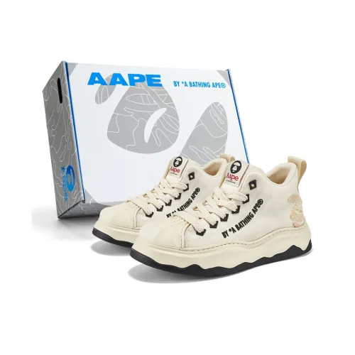 Aape Амортизация Покрытие Устойчивое к истиранию Высокие Кроссовки для скейтбординга Мужские