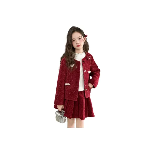 MADALLO Красный Clothing Sets KIDS Комплекты с юбкой