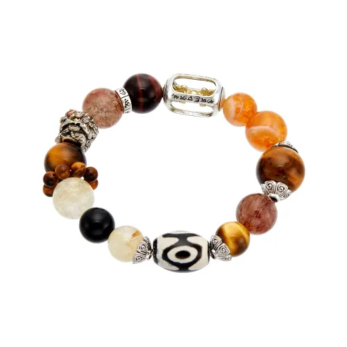 ENFANTIN Кристалл Браслеты с камнем "Тигровый глаз" Унисекс
