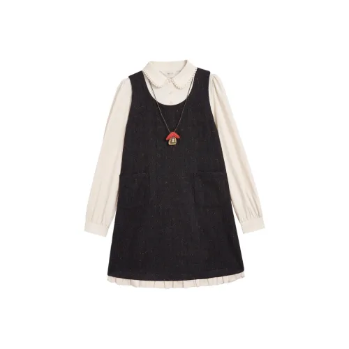 ZIHAN Длинное платье с длинными рукавами женское