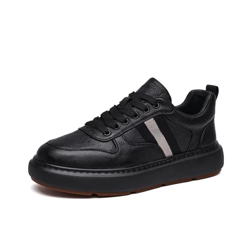 SOBB Легкие и Дышащие Низкие Кроссовки для Скейтбординга Мужские Черные