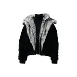 Чёрный Волчий Король (Пуховая куртка)