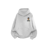 Белый, серый, с флисовой подкладкой [стандартный размер]