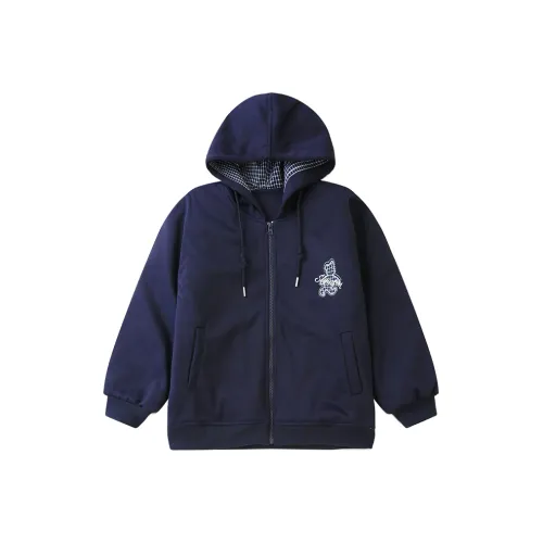 T.MOO Темно-синий школьный возраст утеплённые куртки