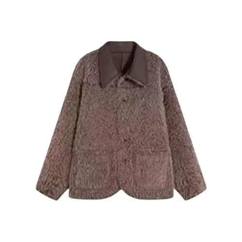 Frustration Garden Бархат Feel Пальто Женские