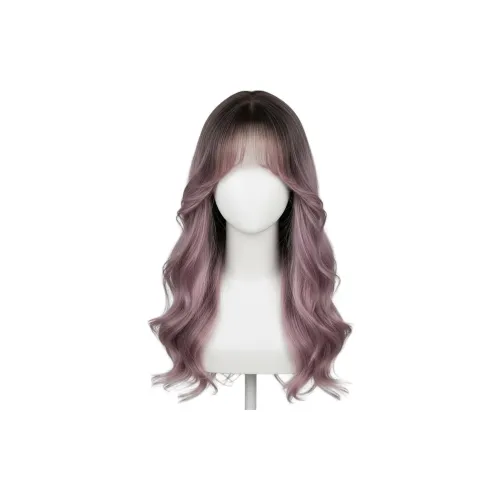 UMIFFA Manta Rose Длинная кудрявая парик Лолита Париж Разрисованная