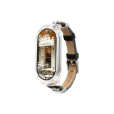 Черный-Черный Шипы Звезды Полотняное переплетение Ремень