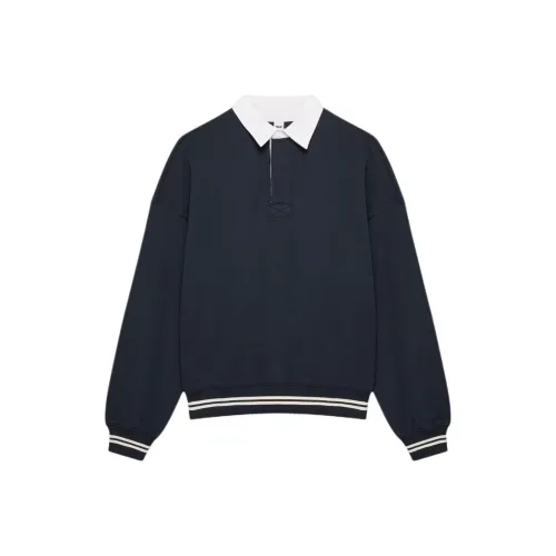 Aritzia Fw25 MIGHTY Хлопок™ Lomu Longsleeve Поло Женские