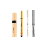 Тени для век (Карамельный кофейный) + Корректирующий карандаш + Карандаши для контурирования глаз + Mascara