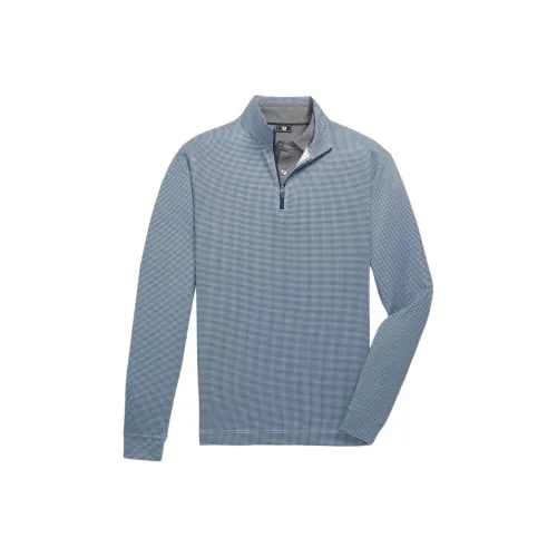 FOOTJOY Морской Синий Белый Мужской Свитшот