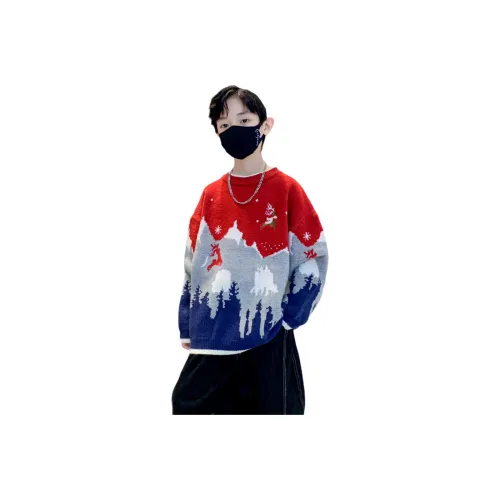 BaoLaXiaoJie Школьный возраст Свитера