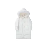 Экрю Длинный (Экологичный меховой воротник)