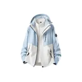 Светло-синий с флисовой подкладкой