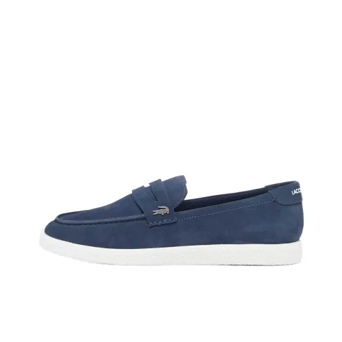 LACOSTE Collaboration Cochet Loafers Blue Men's