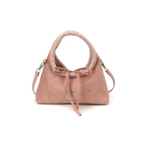 VENUCO ПУ (полиуретан) Сумка Женская Розовая Кофейно-Коричневая