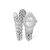 Элегантный серебристо-белый