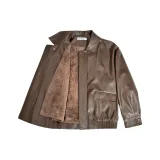 Коричневый, утолщенный