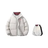 Бежевый (Хлопковый пуховик + Свитшот)