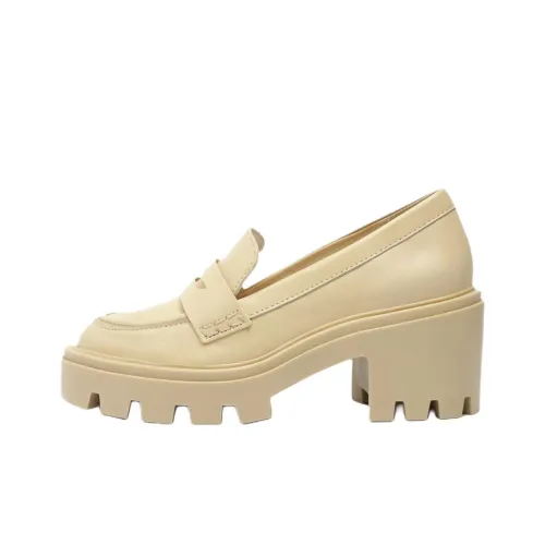 Schutz Viola Грубый каблук Высокие каблуки 6,5 см Женские Экрю