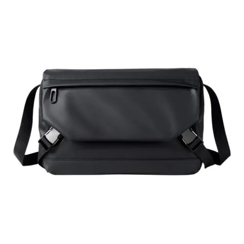 Old Man's Head Ткань Сумка через плечо Сумка на плечо Мужская Черная