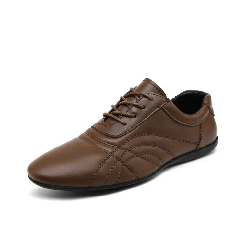 TAIHEYUAN Повседневные кожаные туфли с низким верхом для мужчин