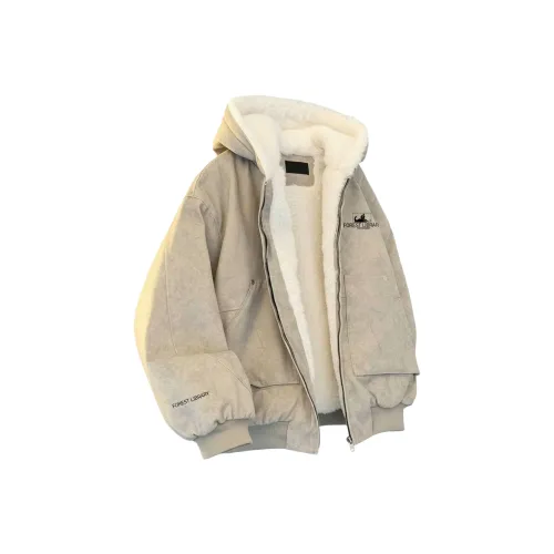 FOREST LIBRARY Хлопковый пуховик унисекс