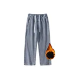 Средний синий [Осенний и зимний, утолщенный и с флисовой подкладкой]