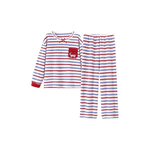 OEING Синий Красный Узор Собака Набор Женские Пижамные Комплекты