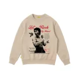 Хаки Свитшот с круглым вырезом