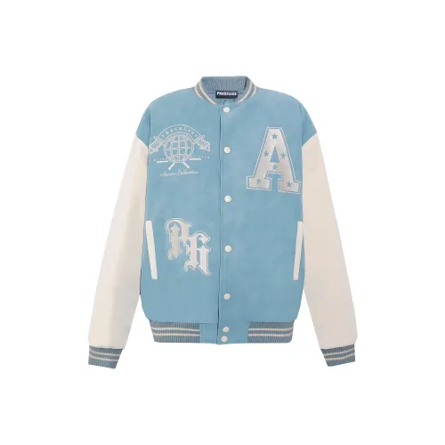 PHPA Светло-Синие Унисекс Бейсбольные Джерси