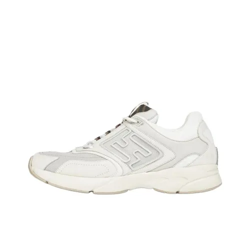FENDI Faster Low Топ Спортивная Повседневная Обувь Мужская Белая