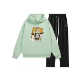 Светло-зеленый + черный