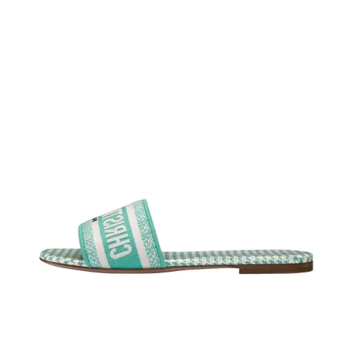 DIOR DIORIVIERA Слипоны Женские Мятно-зеленый