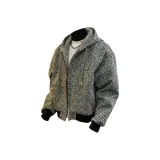 Темно-серый с флисовой подкладкой