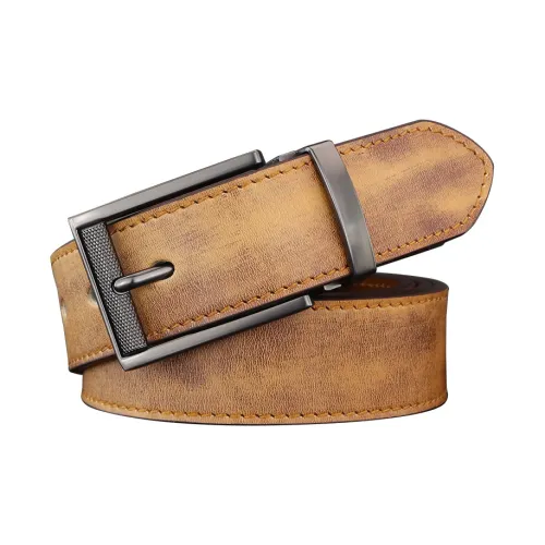 Devanro Коровья кожа ремни мужской 3,5 см