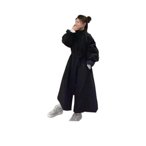 EFCR Черное Женское Пальто