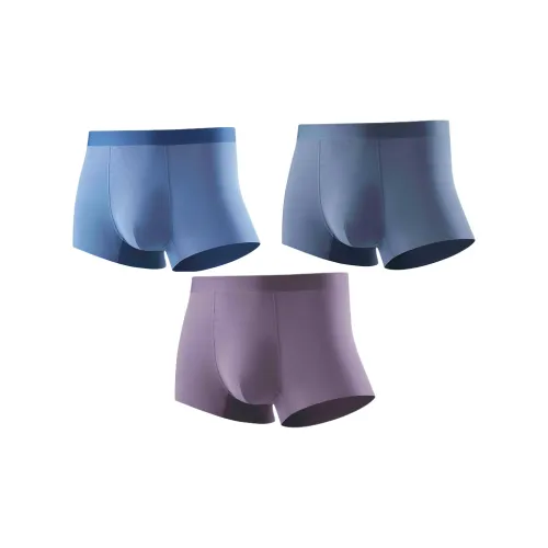 QIANNAIMEI Семейный комплект трусов для мужчин 3 штуки