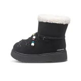 Черный с флисовой подкладкой