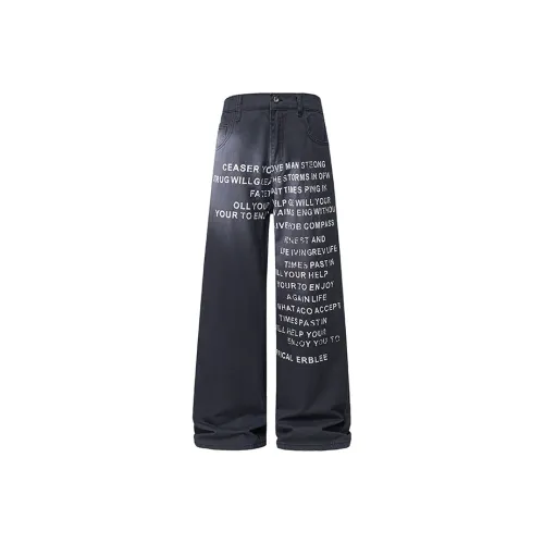 LH HOMME Унисекс Джинсы