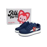 Темно-синий, белый