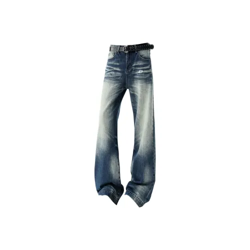 DAREASY Blue Unisex Jeans DAREASY Синий Унисекс Джинсы